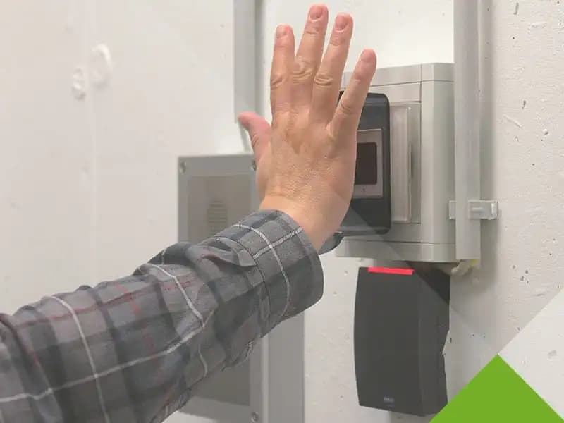 Physische Sicherheit im Maincubes FRA01 Rechenzentrum